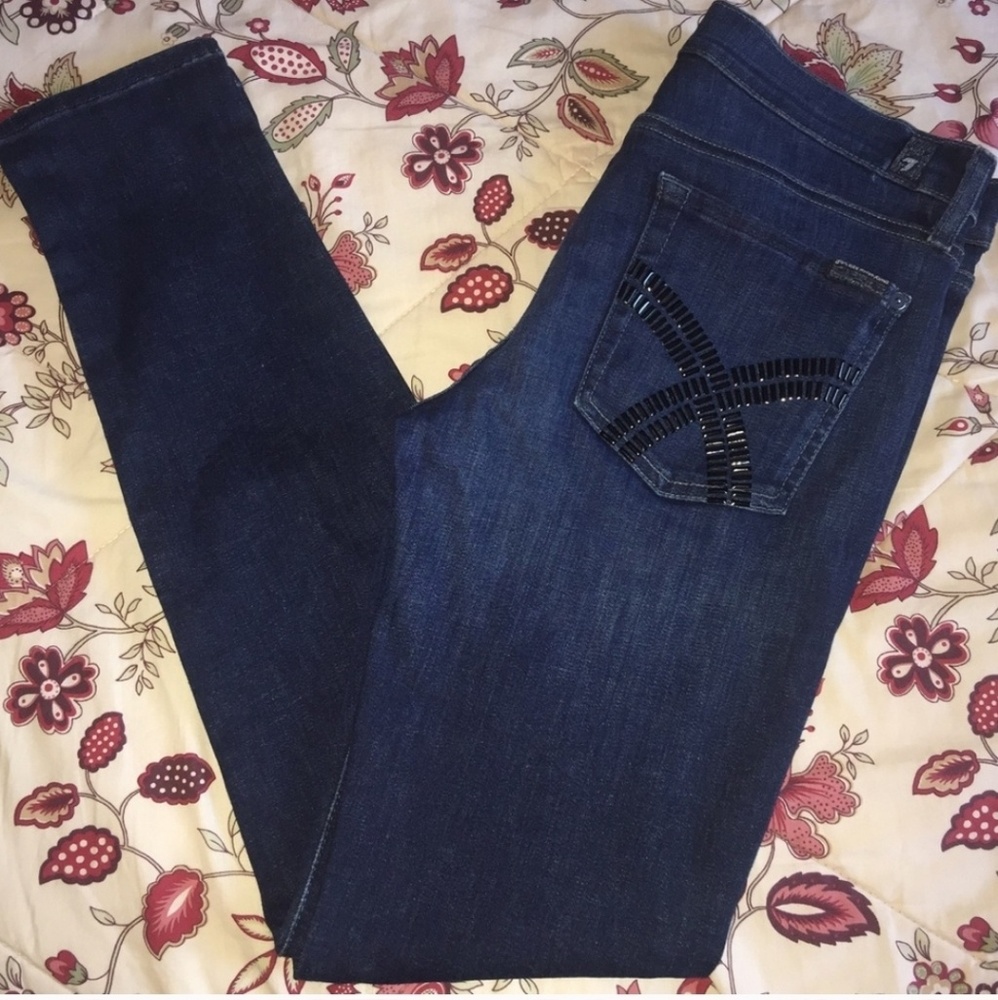 EUC 7 for all mankind skinny jean sz 29